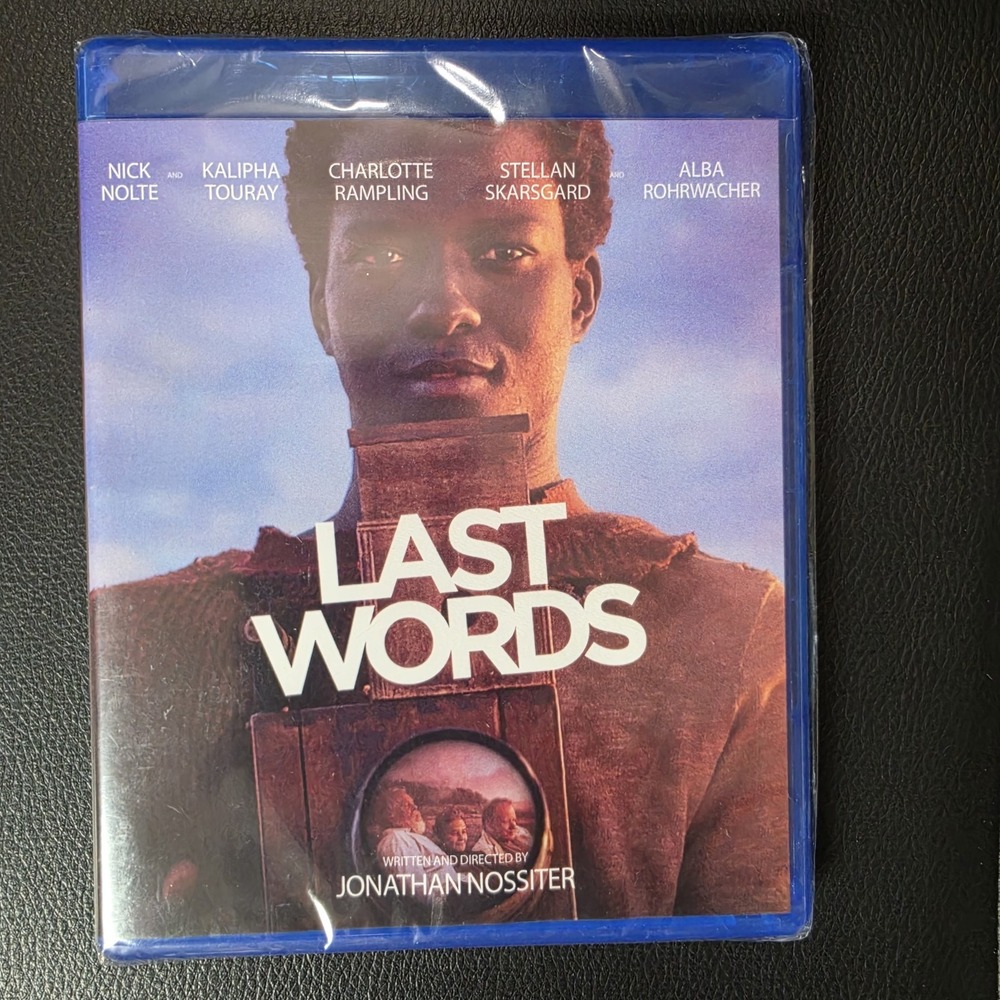 Last Words (Blu-ray 2021) Kalipha Touray Stellan Skarsgaard Nick Nolte NEW